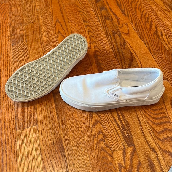 WOMENS WHITE VANS - Picture 2 of 5